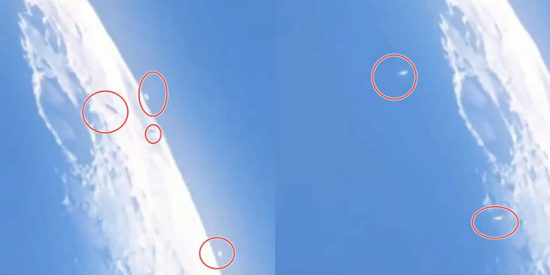 캐나다에서 관측했다는 달 표면 UFO.jpgif | 인스티즈