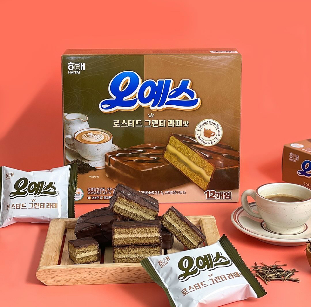 오예스 신상 로스티드 그린티 라떼맛 | 인스티즈