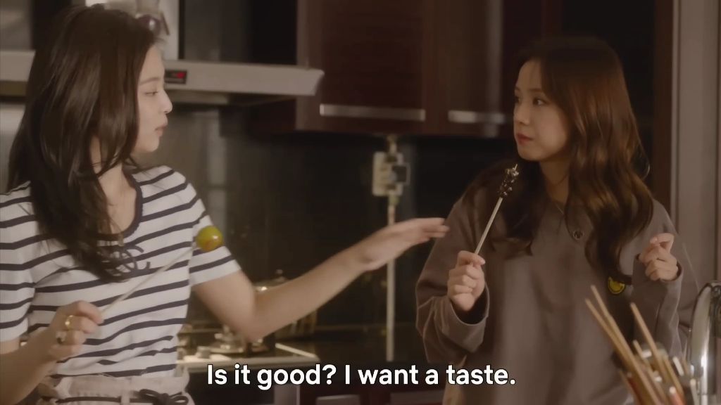 블랙핑크 지수 성격이 보이는 탕후루 만들면서 영어하기 | 인스티즈