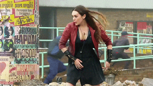 [마블] 완다 (스칼렛위치) 엘리자베스 올슨의 맛깔나는 손 연기.gif | 인스티즈