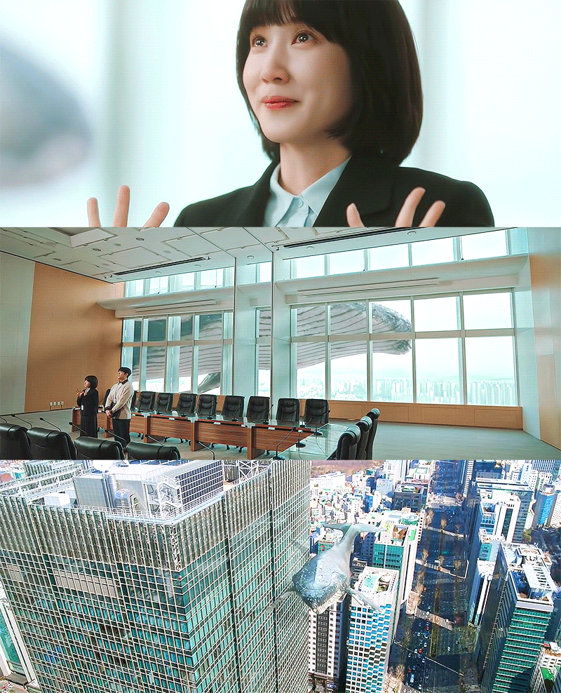 [이상한변호사우영우] 디테일 미쳤다는 말밖에 안나오는 돌고래 연출.gif | 인스티즈