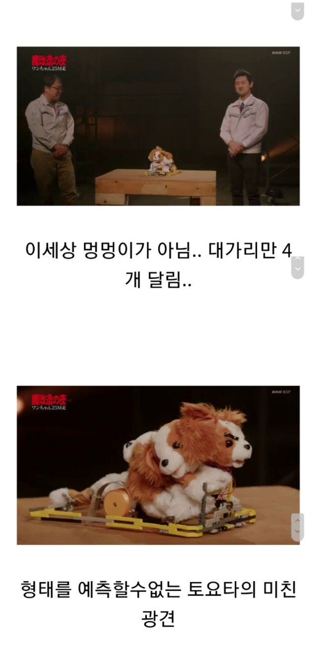 마개조의밤 강아지 완구를 개조하는 일본 자동차 엔지니어들 | 인스티즈