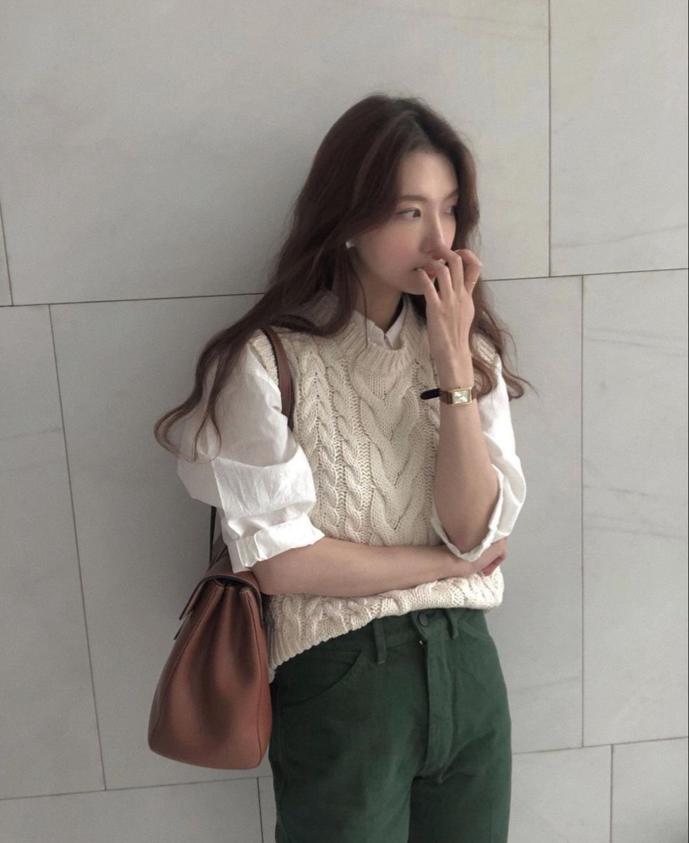 봄가을엔 셔츠&니트조합 최고🧶👔 | 인스티즈