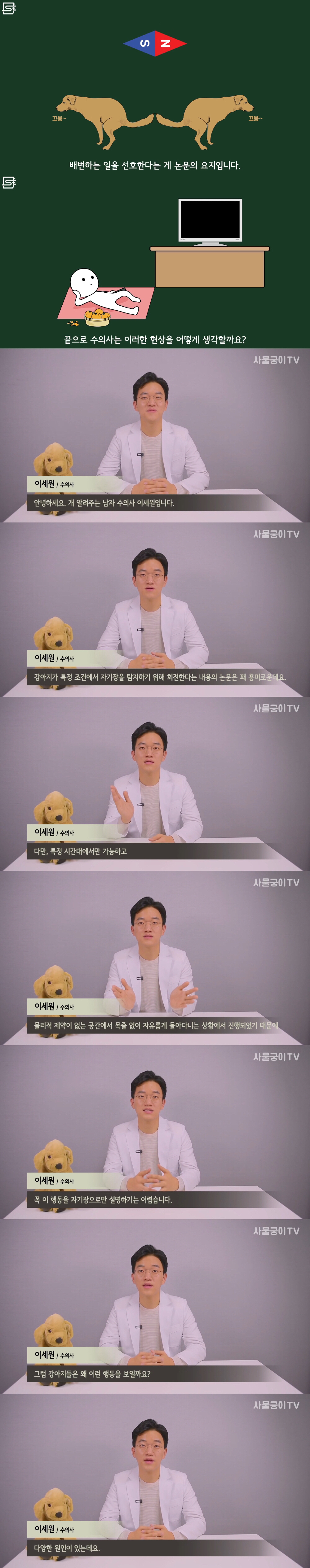 강아지는 왜 똥을 싸기 전에 빙글빙글 돌까? | 인스티즈