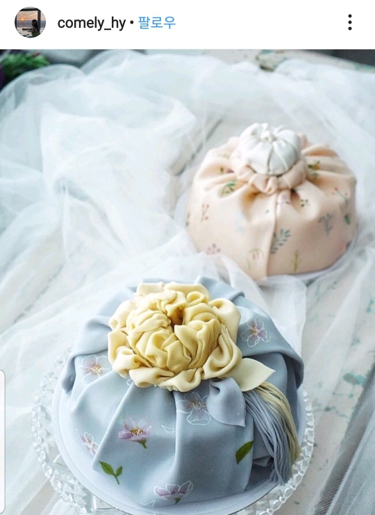 앙금케이크의 새로운 장르 앙금 보자기 케이크!! | 인스티즈