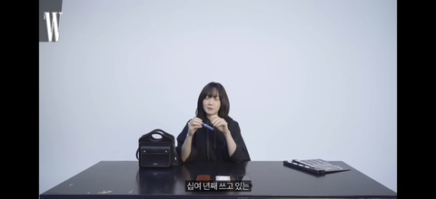물건을 진짜 오래, 심플하게 쓰는 배두나 왓츠인마이백.jpg | 인스티즈