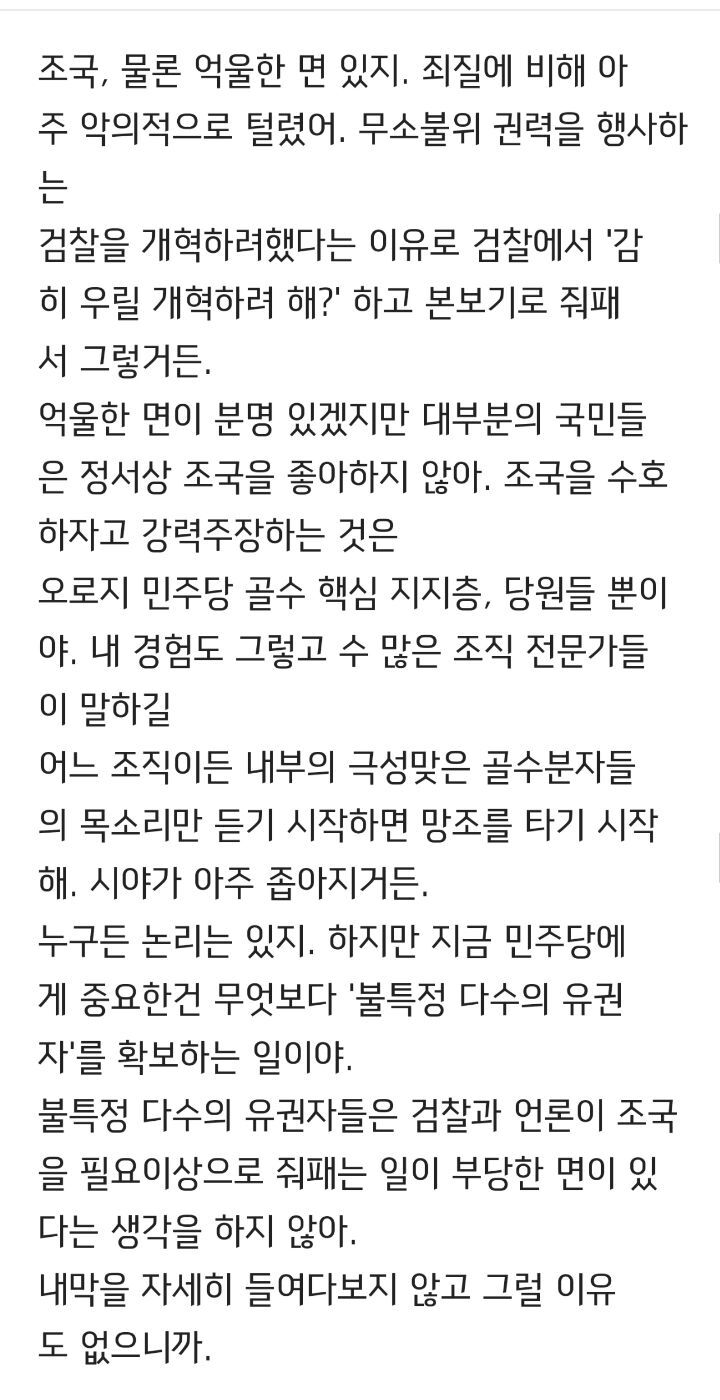 통찰력 오졌던 여시 정치덕후의 글 (완전 다 맞음) | 인스티즈