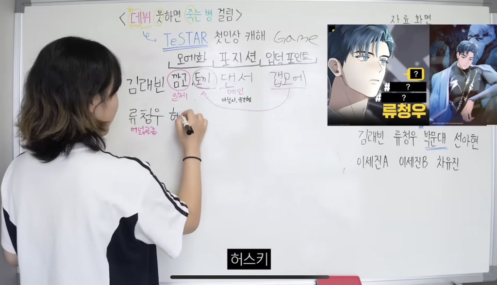 20년 k-pop휀걸의 데뷔 못 하면 죽는 병 걸림 일러스트만 보고 궁예하기 | 인스티즈