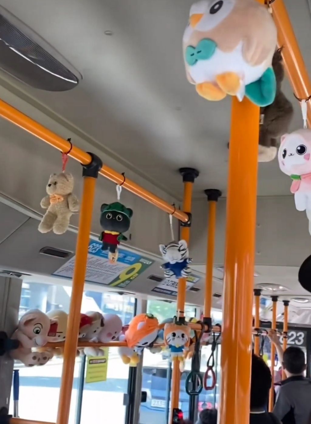 대구에 있다는 인형 주렁주렁 버스 | 인스티즈
