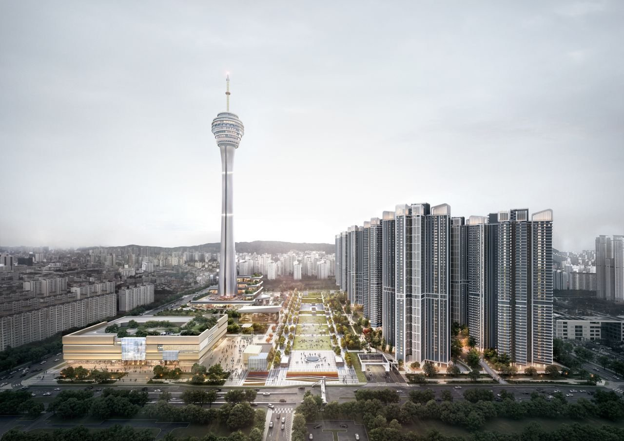 6조원 들여 전주시에 건설되는 470m 짜리 타워 근황 | 인스티즈