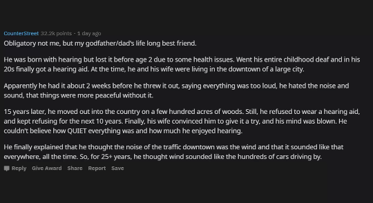 [레딧] 청각장애였다가 소리를 듣게된 사람들아, 소리 안날줄 알았는데 나서 놀랐던 물건이 뭐야? | 인스티즈