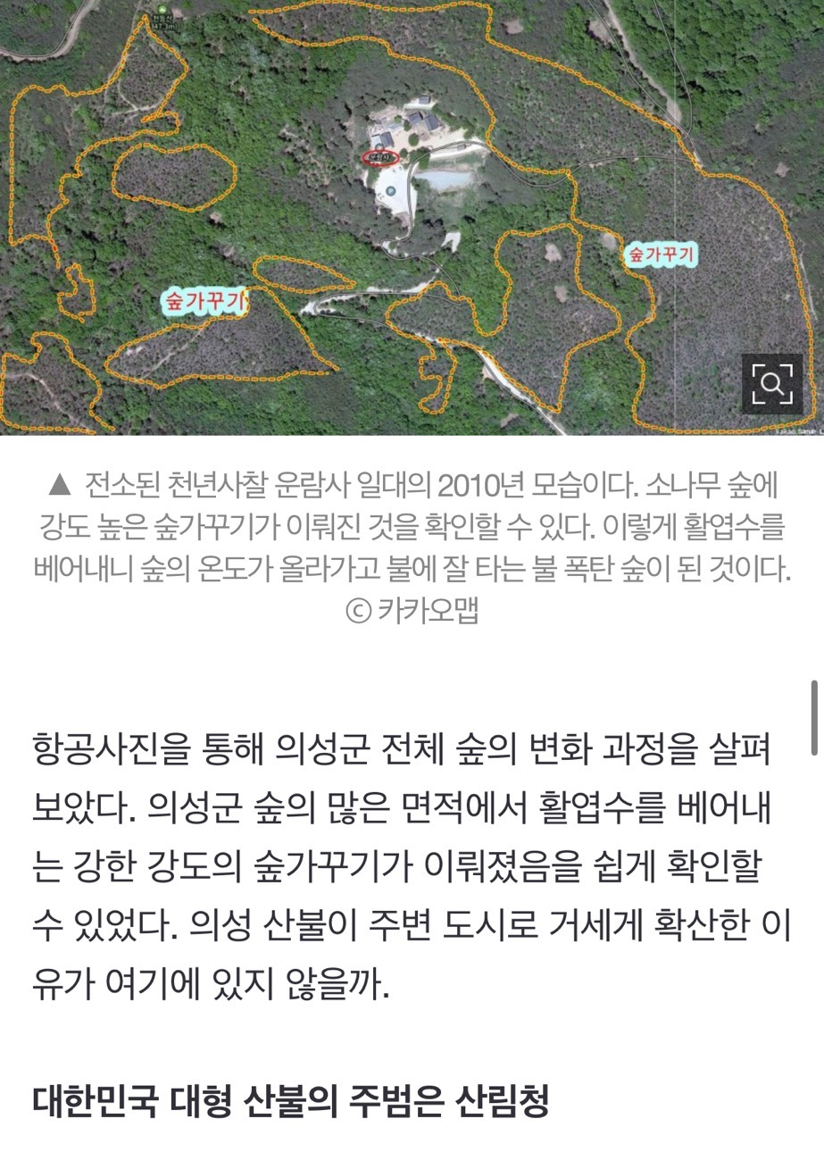 산불 발화지점 가보고 깜짝 놀랐다, 대형산불의 진짜 원인 [최병성 리포트] | 인스티즈