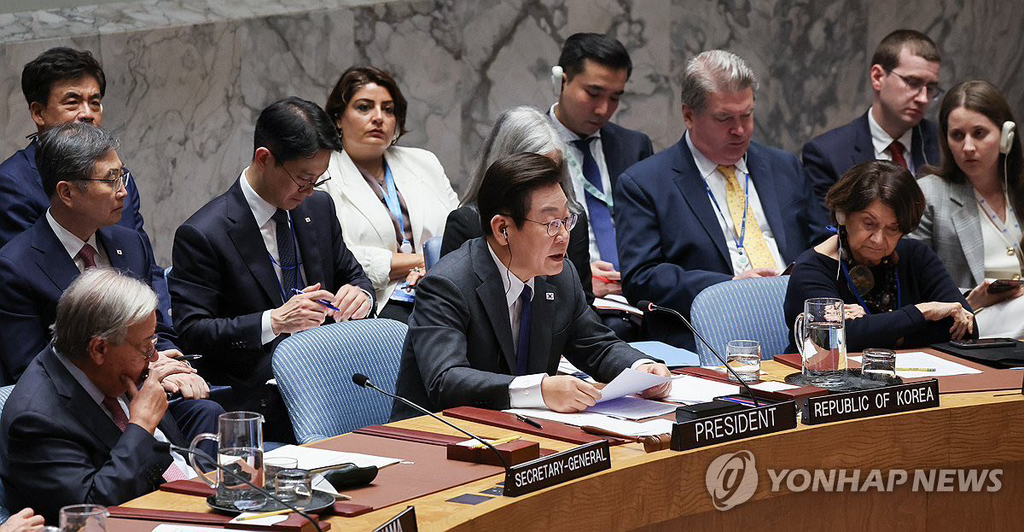 이재명 대통령, 유엔 안보리 공개토의 주재... 한국 정상 중 처음 | 인스티즈