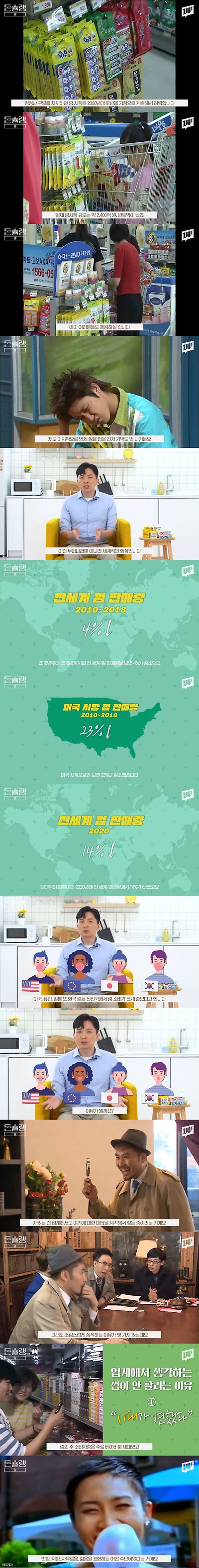 업계에서도 모른다는 껌 시장 불황 이유 | 인스티즈