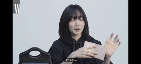물건을 진짜 오래, 심플하게 쓰는 배두나 왓츠인마이백.jpg | 인스티즈