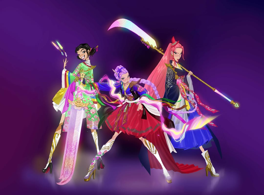 케이팝 데몬 헌터스 헌트릭스 한복.ver | 인스티즈