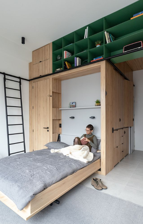 공간활용으로 좋을것 같은 접었다 펴는 접이식 침대 | 인스티즈