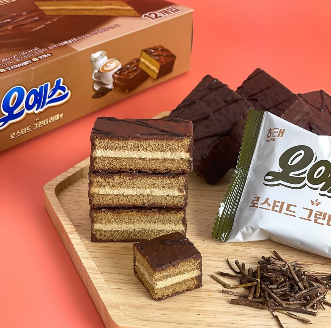 오예스 신상 로스티드 그린티 라떼맛 | 인스티즈