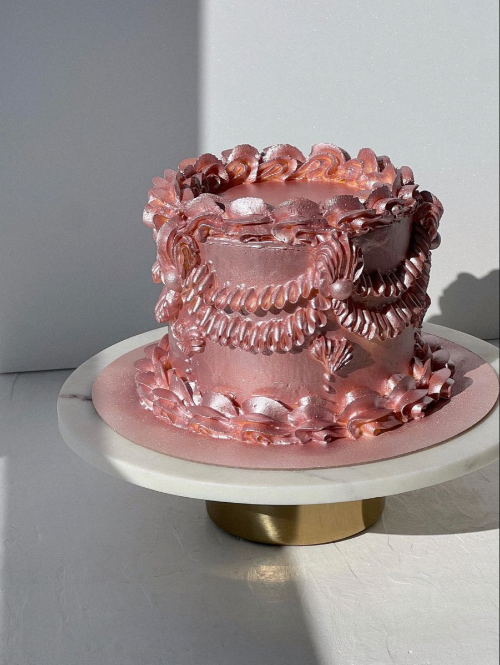 먹으면 펄응가 나올것같은 골드&실버 반짝반짝 펄 케이크들 | 인스티즈