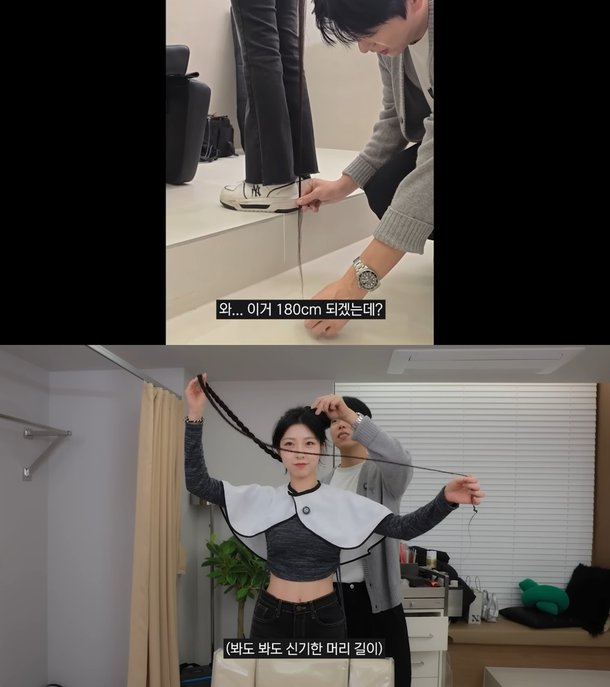 태어나서 한번도 안자른 머리 유지하고 있다는 아이돌 | 인스티즈