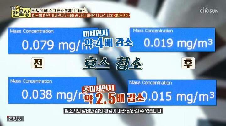 청소기청소 이미지