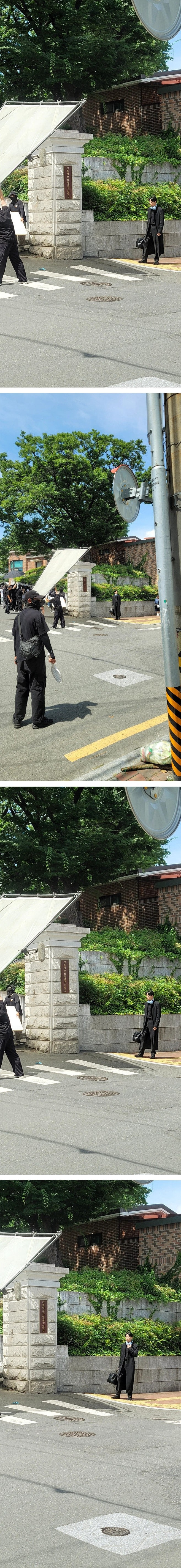 33도 대구에서 코트 입고 촬영중인 드라마...jpg | 인스티즈