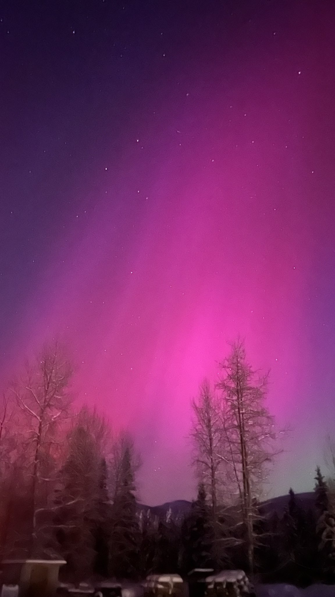 실시간 일본 홋카이도에서도 보이는 오로라 | 인스티즈