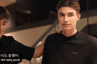 미주 춤 보고 반해버린 프랑스 아르망 청년.gif (영국남자) | 인스티즈