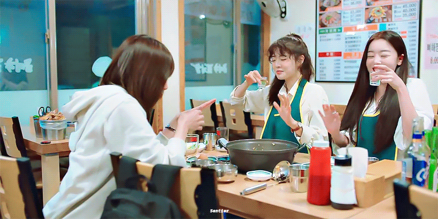 실제로 술 마시면서 촬영했다는 드라마.gif | 인스티즈