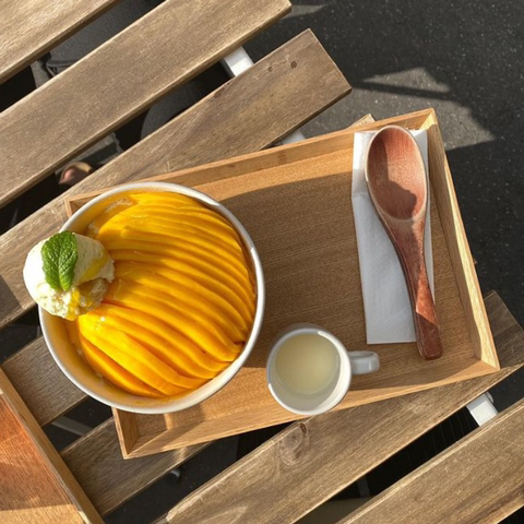 프랑스 파리에 있는 한국식 빙수 카페 | 인스티즈