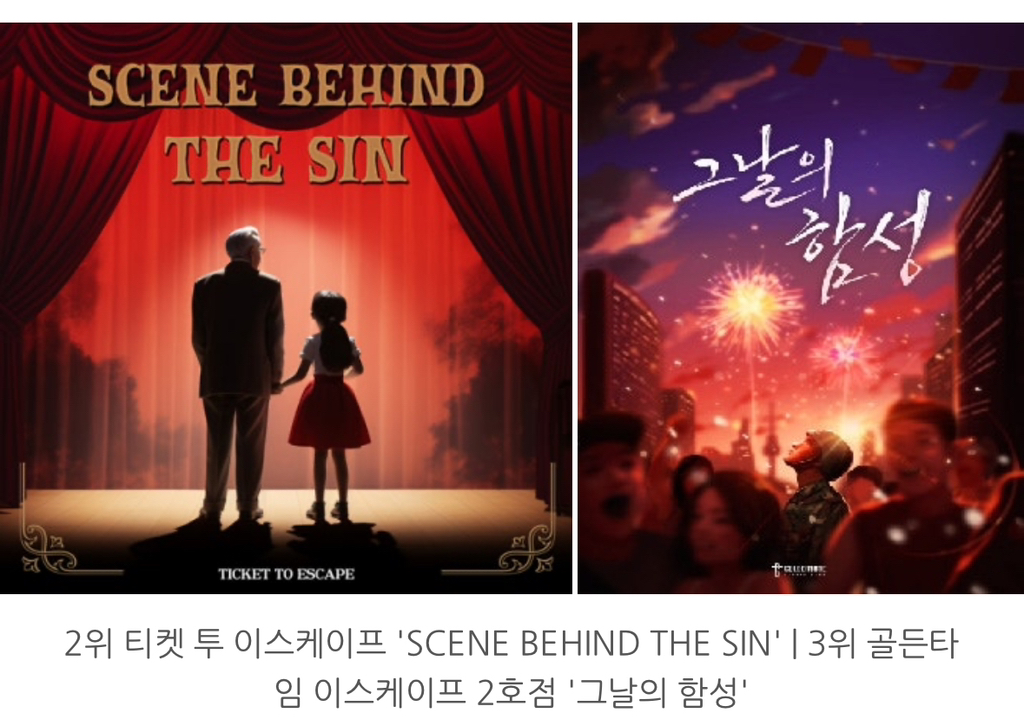 제 7회 2024한국 방탈출 어워즈 수상작(24.12.31 작성글) | 인스티즈