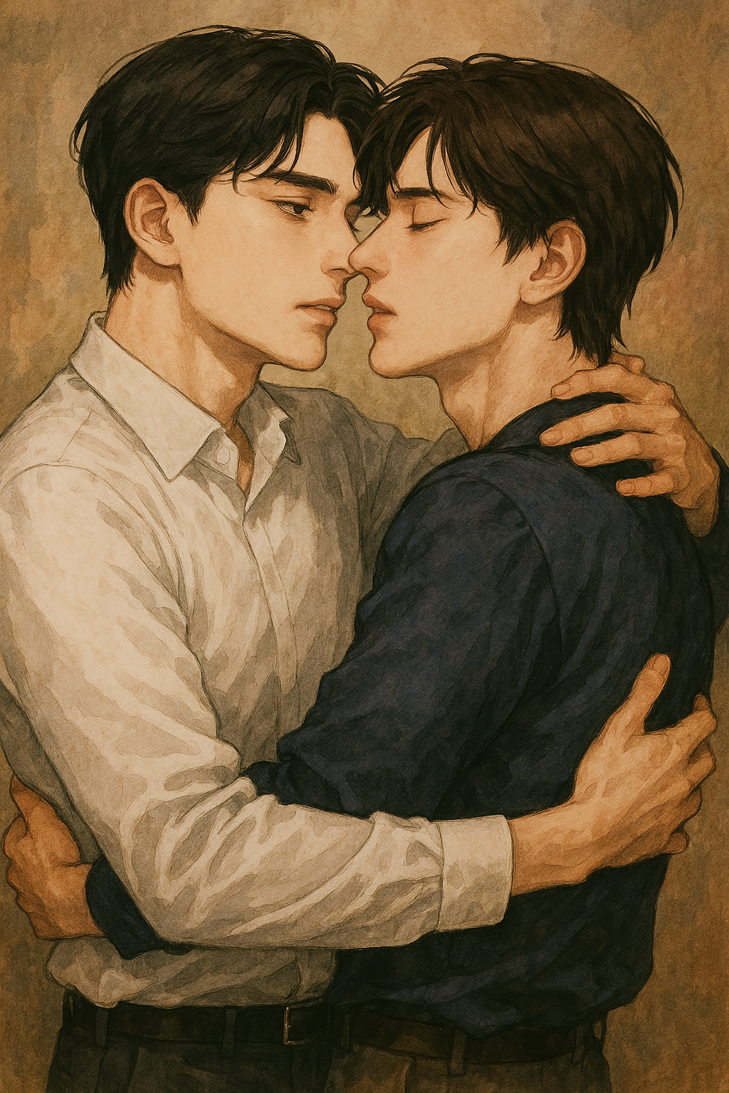 지피티가 그려준 BL 일러스트 중 제일 맛도리는? | 인스티즈