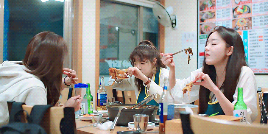 실제로 술 마시면서 촬영했다는 드라마.gif | 인스티즈