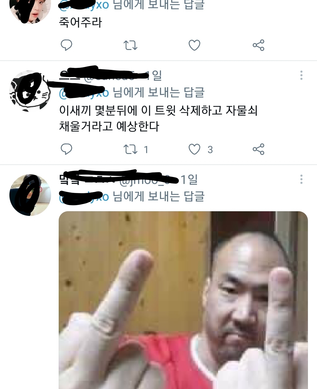트위터에서 아이돌 중국멤버 건드리면 생기는일.jpg | 인스티즈