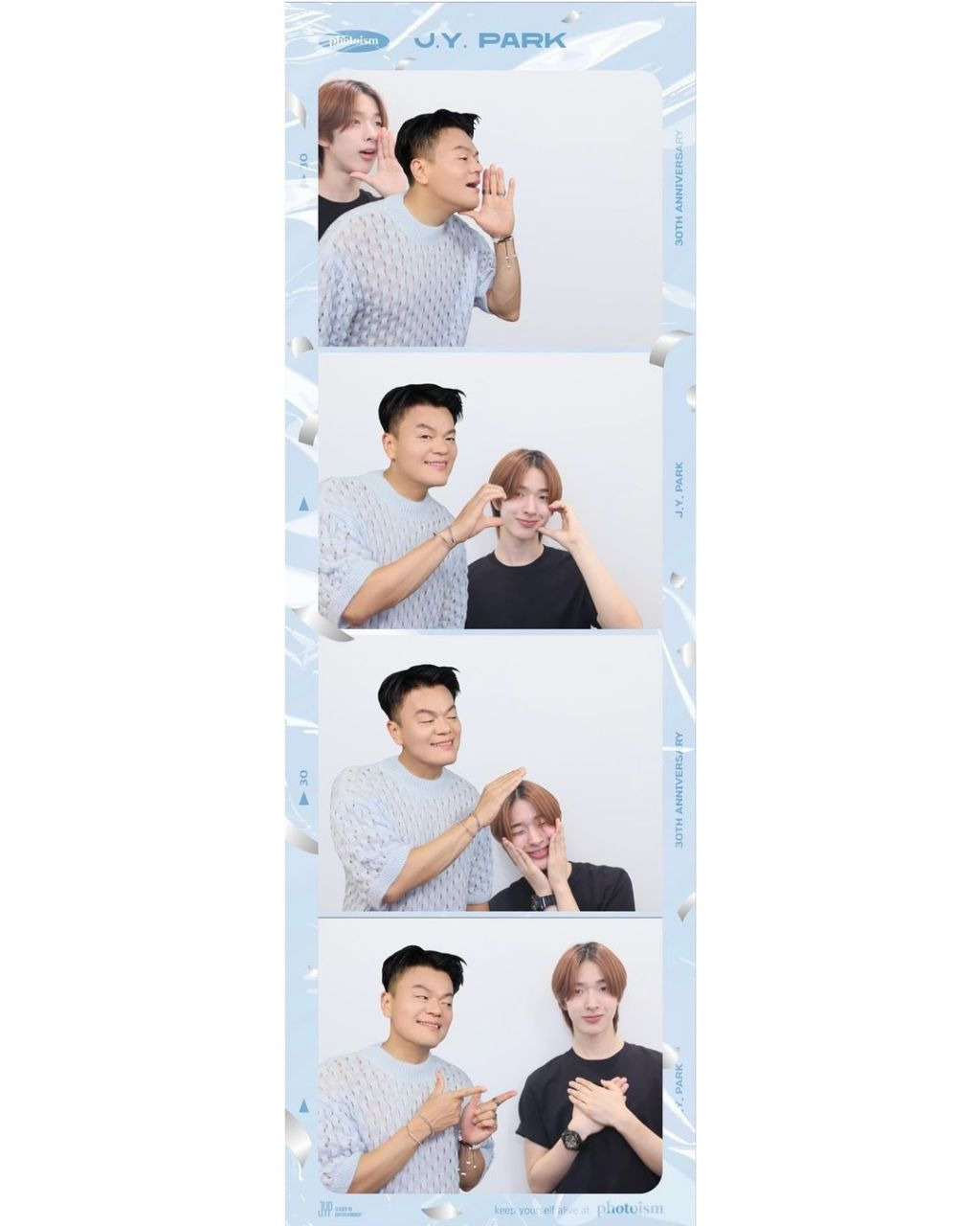 이런 거 누가 찍음;; 했는데 소속 가수들이 다 찍음.jyp | 인스티즈