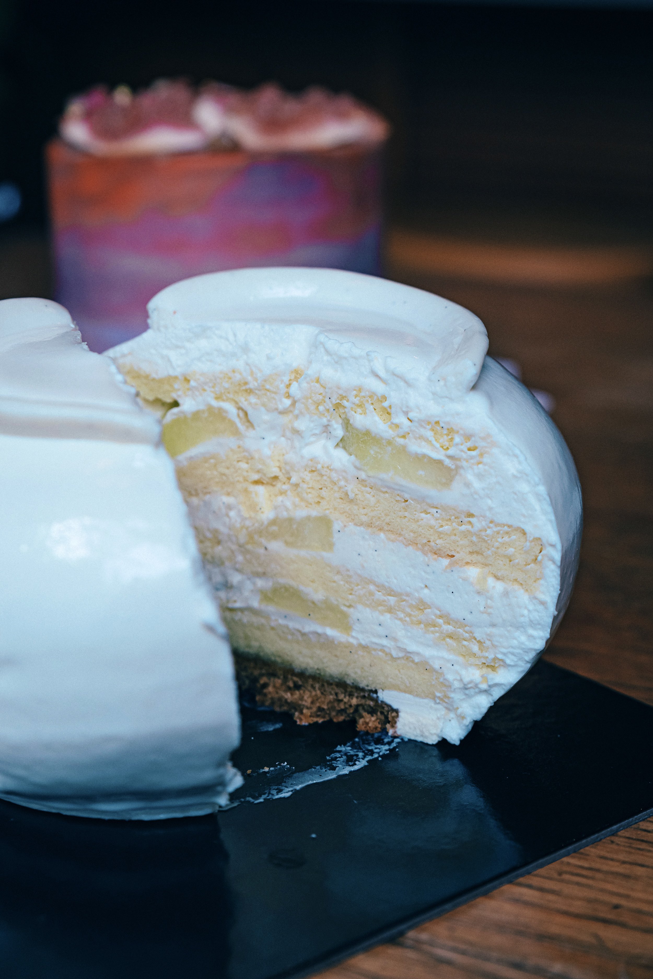 달항아리를 닮은 생크림 케이크 | 인스티즈