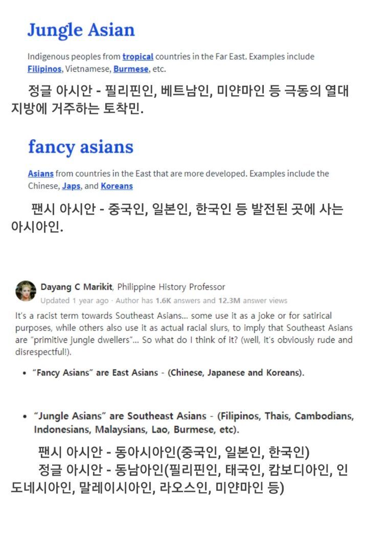 서양에서 유행하는 동남아 비하 용어.jpg | 인스티즈