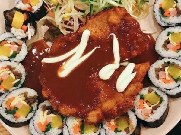 김밥과함께라면 이미지