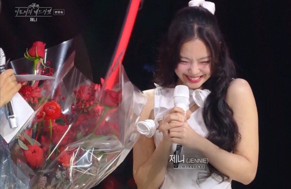 이효리 앞에서 소녀팬 된 블랙핑크 제니.twt | 인스티즈