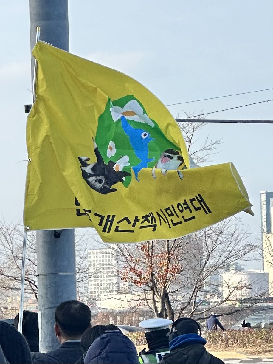 탄핵 시위= 대짱잼 깃발 대회 | 인스티즈