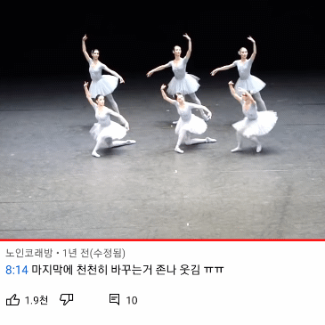 동작 다 틀렸는데 완벽한 실수투성이 발레 공연 | 인스티즈