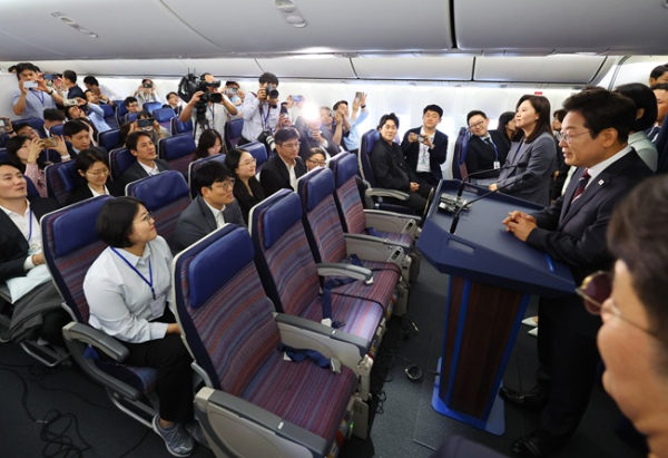 이재명 대통령 기내 기자간담회 내용 공유 | 인스티즈