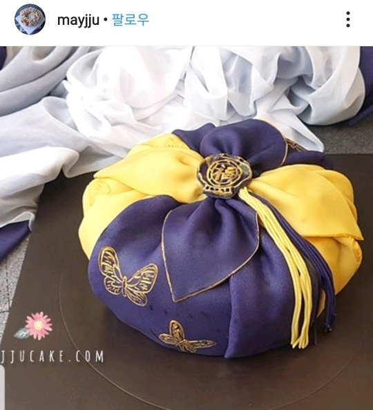 앙금케이크의 새로운 장르 앙금 보자기 케이크!! | 인스티즈