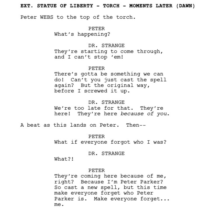 스포) 베네딕트 컴버배치 피셜, 닥터 스트레인지가 스파이더맨의 부탁을 들어준 이유.twt | 인스티즈