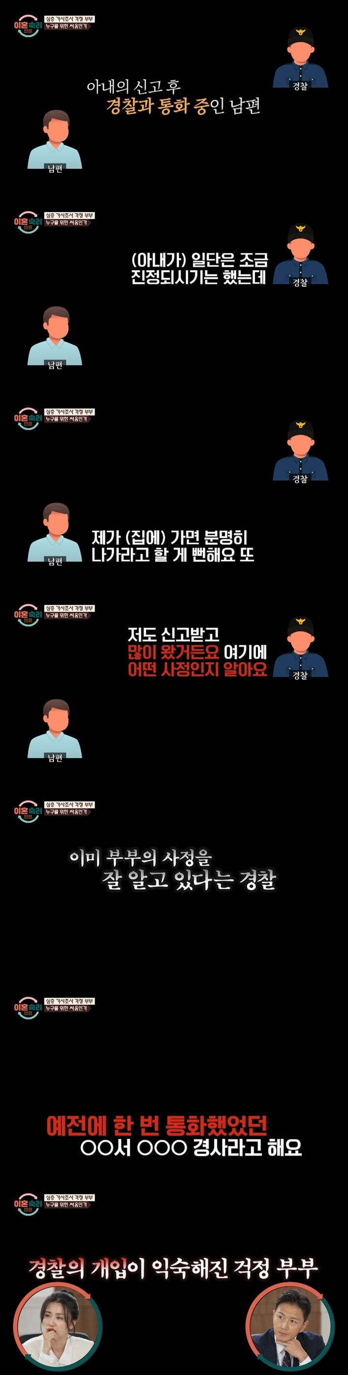 [이혼숙려캠프] 상담원 이름을 꼭 묻는 아내(feat. 의사,간호사,동네주민,경찰 ㅎㅇㅌ) | 인스티즈
