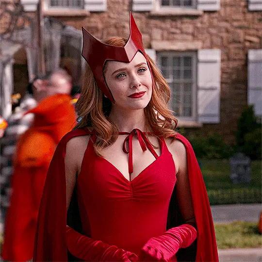 [마블] 완다 (스칼렛위치) 엘리자베스 올슨의 맛깔나는 손 연기.gif | 인스티즈