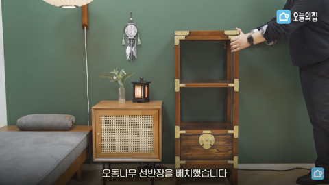 할머니 자개장으로 한국적인 방 꾸미기.jpg | 인스티즈