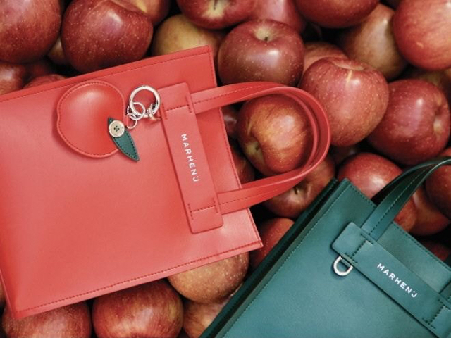 신기해서 올리는 사과껍질로 만든 가방.jpg | 인스티즈