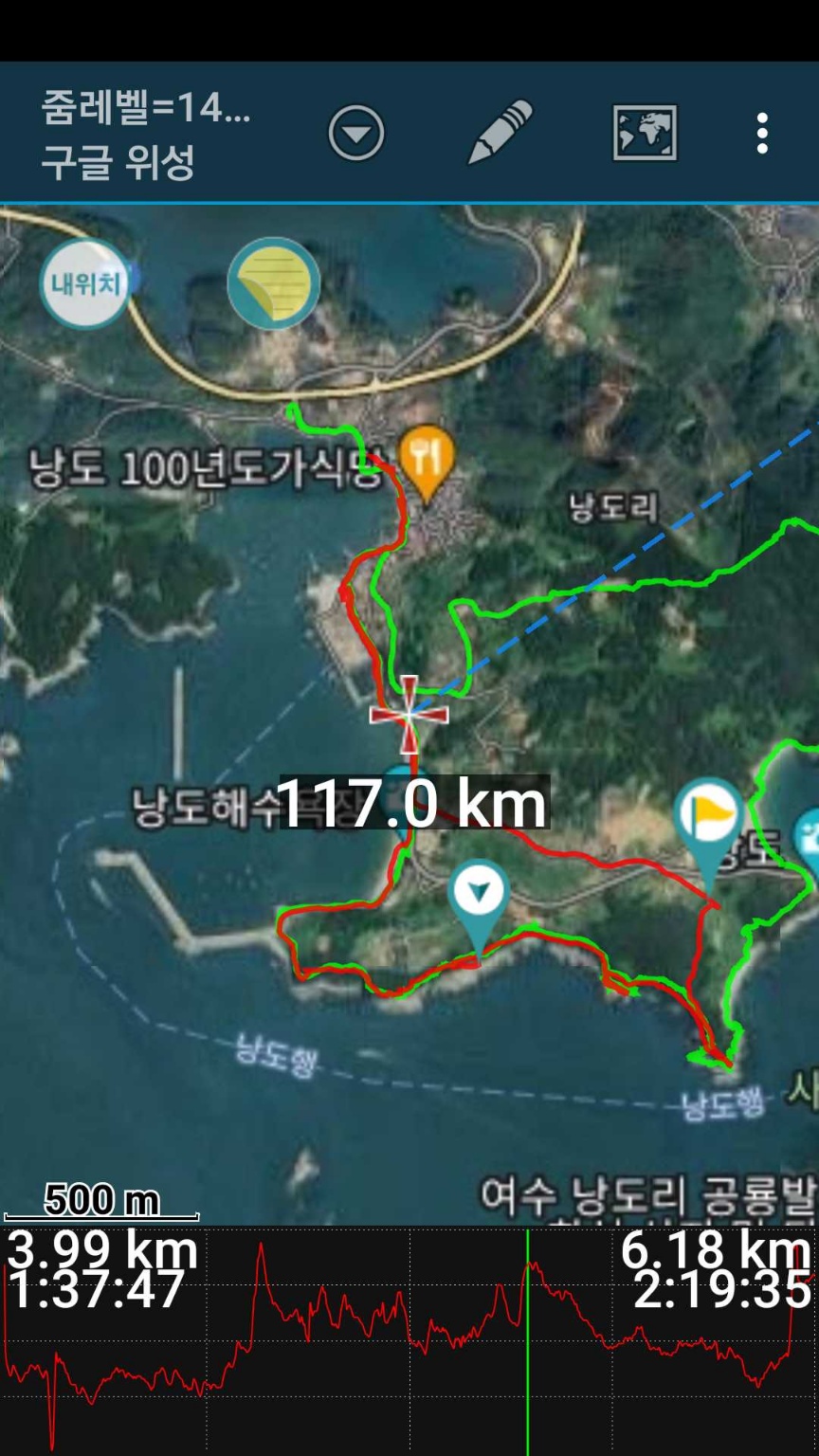 산타 야영장 이미지