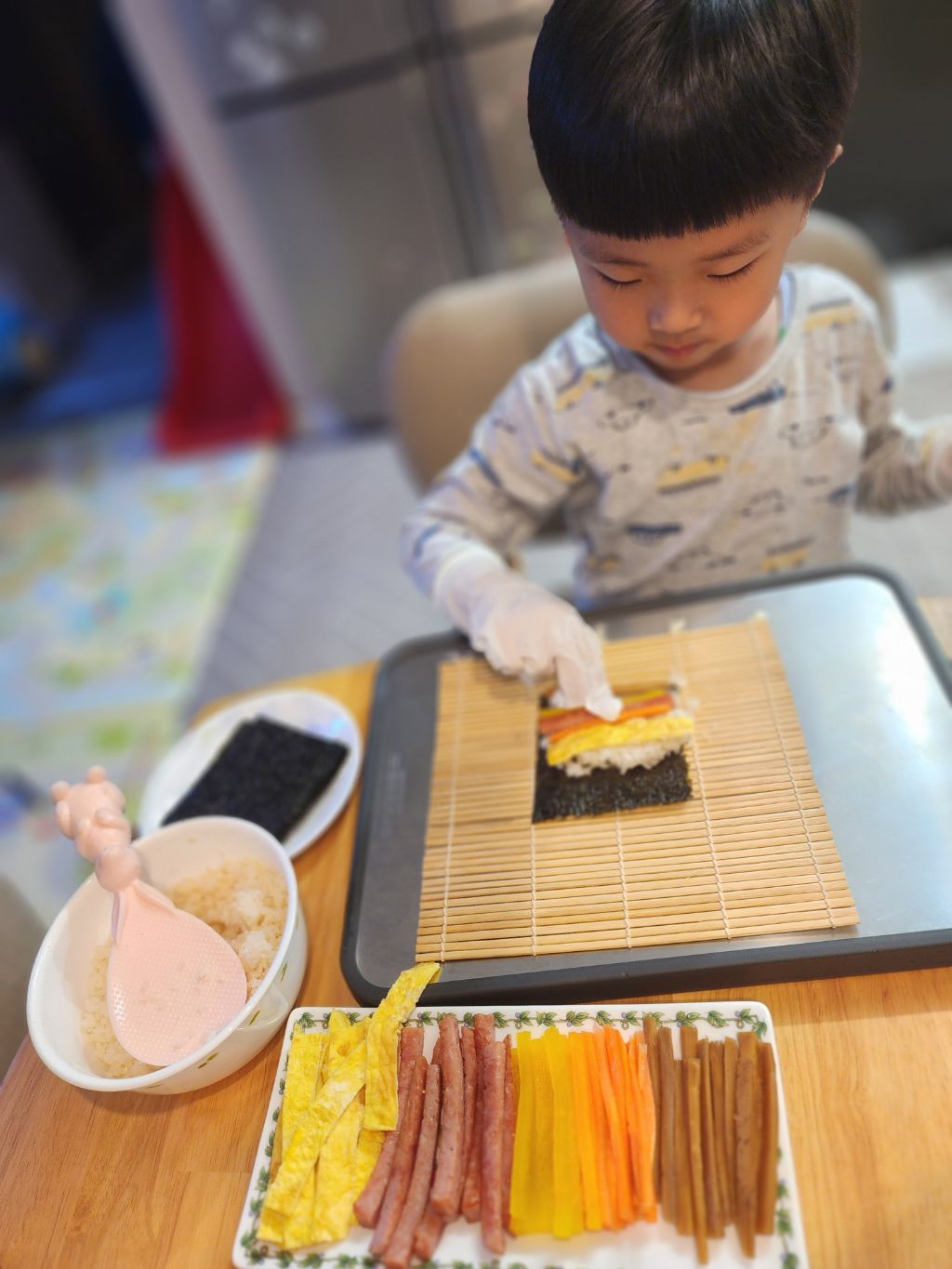 주홍김밥 이미지